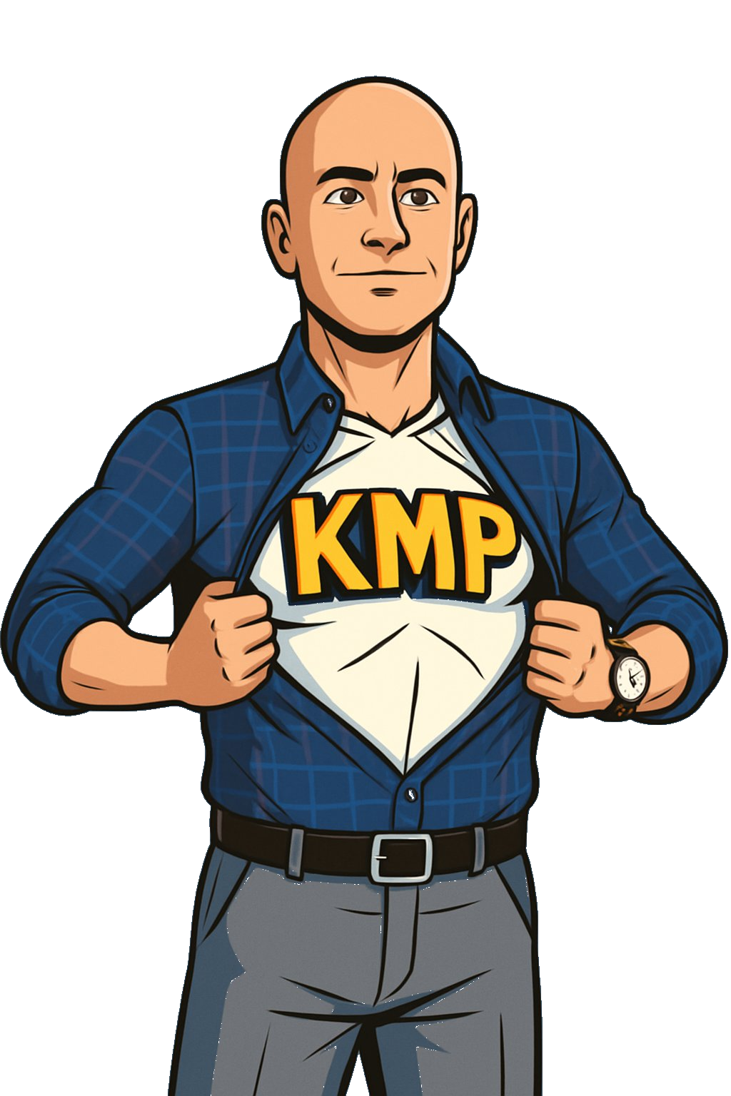 KMP Tapping mascot